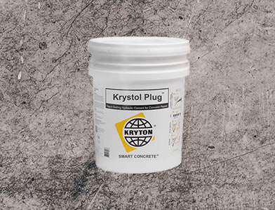Popravka betona Krystol Plug™ Sistem za popravku curenja