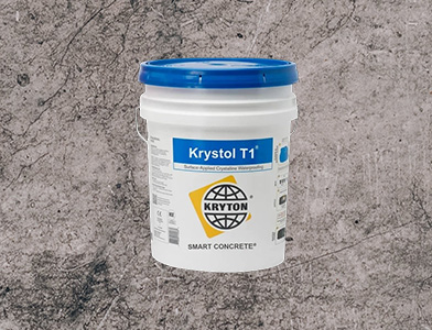 Površinska vodonepropusnost betona Krystol® T1