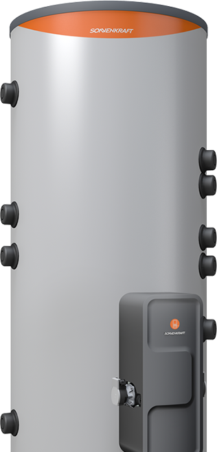 Sistem za skladištenje SONNENTANK PRO CLEAN 1000 litara — Sonnenkraft Solar Thermal